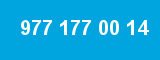 977 177 00 14